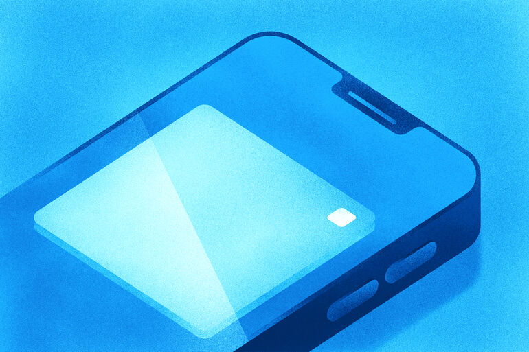 Illustration of a phone - Cookiebot